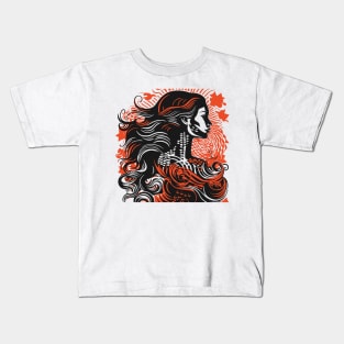 Retro Mermaid Kids T-Shirt